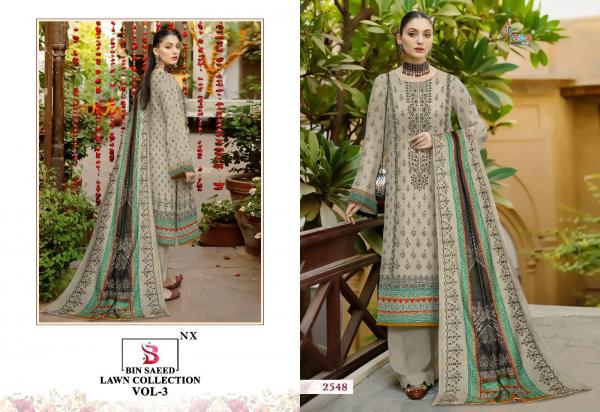 Shree Bin Saeed Lawn Collection Vol 3 Nx Pakistani Suit Collection